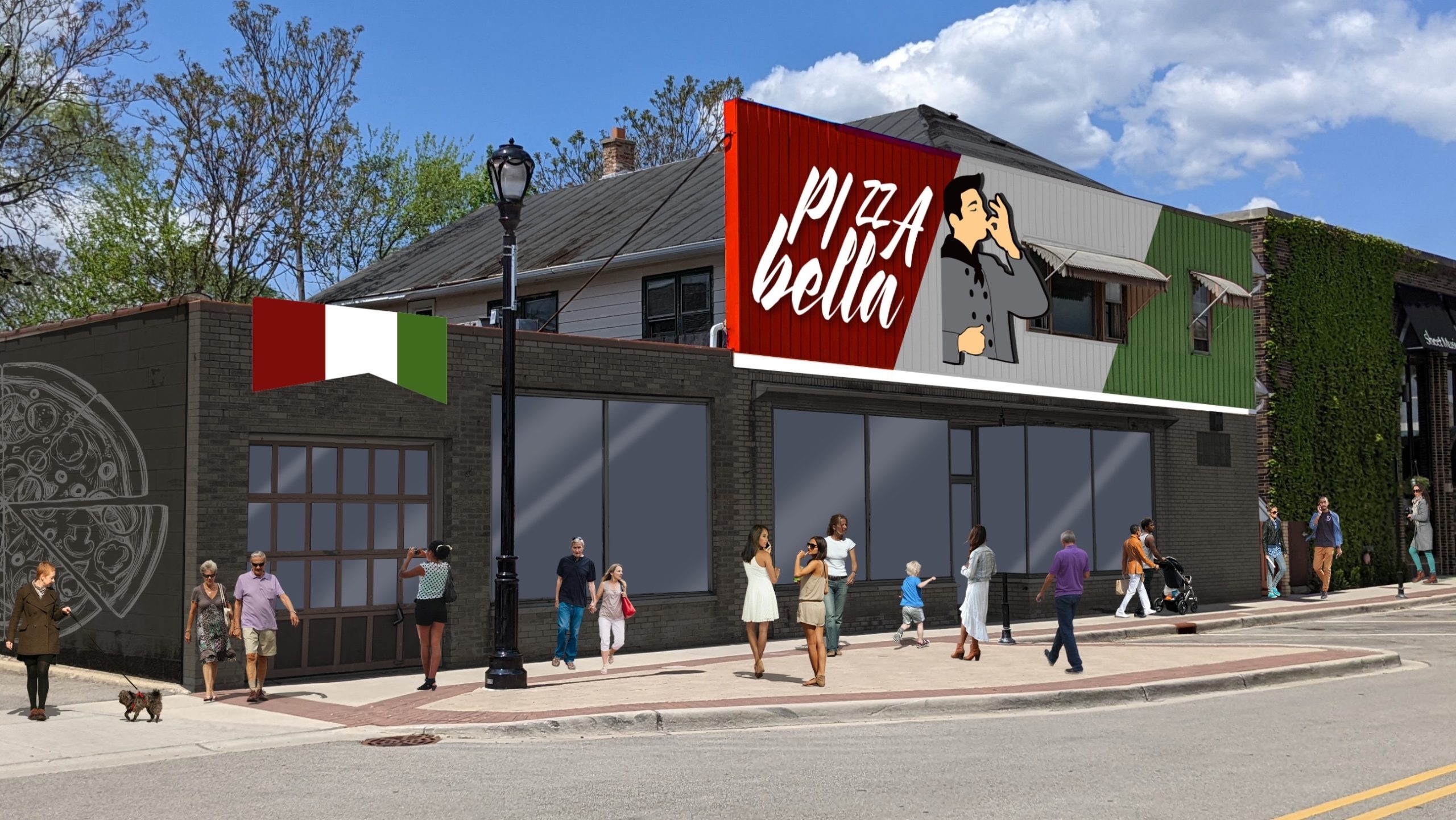 pizza bella new location